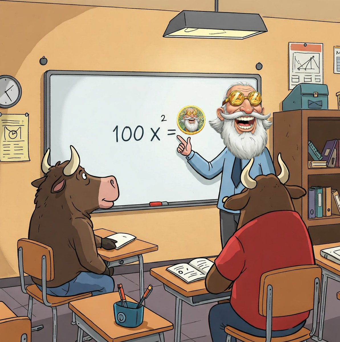 MODIIICOIN's tweet photo. Professor $MODiii Teaching Bulls Today. 🏎📈
Formula is simple:🚀
100x² = $MODiii 💎
This isn't just a coin, it's a🏆 whole financial revolution!✅
Get your bags ready — the bulls are already learning the way!💸💰🪙🗿
#MODiiiCoin #Bullish #CryptoGems #PumpFun #Solana #NoRug https://t.co/3xRPPbhQcj