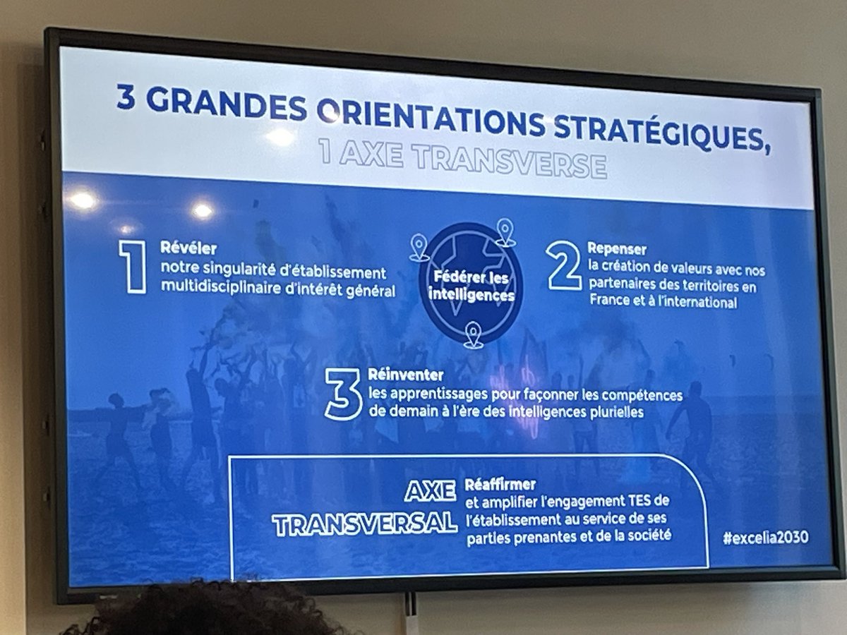 Plan stratégique <a href="/ExceliaGroup/">Excelia</a>  Mise en place d’au moins 10 parcours hybrides structurants (interne et externe) touchant 800 étudiants,