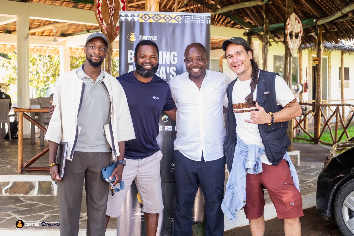 It’s been truly special having <a href="/kld_diagne/">Kalidou Diagne</a> and <a href="/Shakaleikaumaka/">SHAKA LEI KAUMAKA</a> with us at #ZuAfrique flying in all the way from Italy and Denver to share their energy and stories.

This is what the human layer is all about: real people, real connections.

Saying goodbye wasn’t easy but the