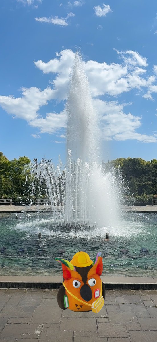 Not_Tie's tweet photo. ゴールデンウィーク、須磨離宮公園にお散歩しました。
#須磨離宮公園　 #ARブッコローフォトチャレンジ https://t.co/0niJ9zvTYZ