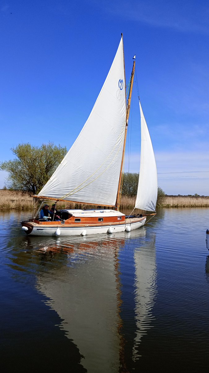 The weathers great!  A perfect excuse to enjoy feeling the wind in your sails!

Treat yourselves to short break on one of our traditional Broads yachts!

Call the Office on 01493 740249 to book!

marthamboats.com