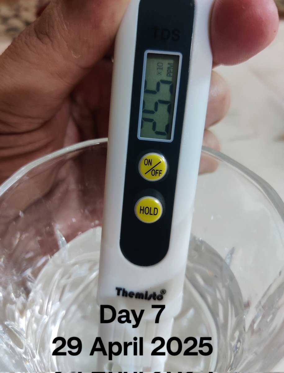 Gaurav Arora (@gauravaroranow) on Twitter photo EMERGENCY WATER QUALITY ALERT
TDS Reading:2550 ppm
The water supply has been tested at 2550 ppm TDS,nearly 5X the acceptable threshold for safe drinking water recommended. <a href="/CeoNoida/">CEO, NOIDA Authority</a> <a href="/noida_authority/">NOIDA Authority</a> EMERGENCY WATER QUALITY ALERT
TDS Reading:2550 ppm
The water supply has been tested at 2550 ppm TDS,nearly 5X the acceptable threshold for safe drinking water recommended. <a href="/CeoNoida/">CEO, NOIDA Authority</a> <a href="/noida_authority/">NOIDA Authority</a>