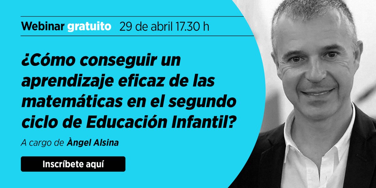 Conferencia online y de acceso libre para maestras y maestros de infantil: ¿Cómo conseguir un aprendizaje eficaz de las matemáticas en el segundo ciclo de Educación Infantil?
Inscripción aquí:
mailchi.mp/combeleditoria…