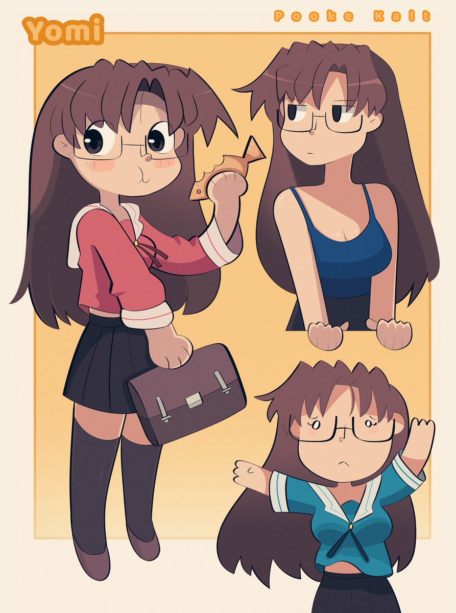 PookeKalt's tweet image. Yomi yomii!!

#あずまんが大王 #AzumangaDaioh