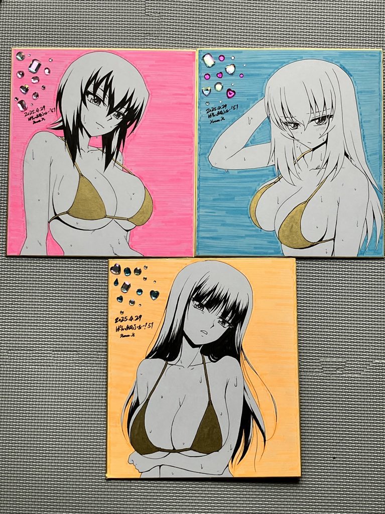 #GWなので金色ビキニを貼ろう 