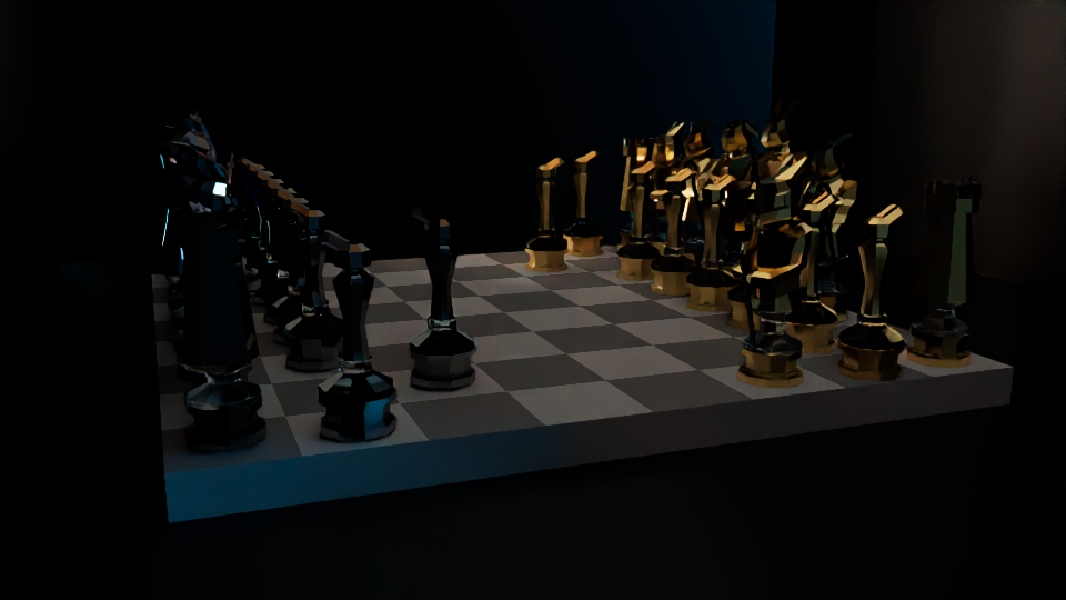 VirStudioKZN's tweet photo. 🐇 Bunny Chess Piece! 
Which side are you Gold or Silver ?
This took me 3 days! Im trying out the Arnold aiStandardSurface, it's cool how shiny my chess pieces are 😎
#MAYA #3dart #3dmodeling #Chess #Commission https://t.co/JhVJpjNErw