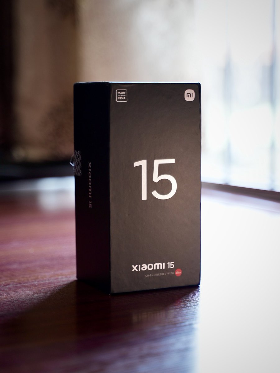 Hello Xiaomi 15 😍
