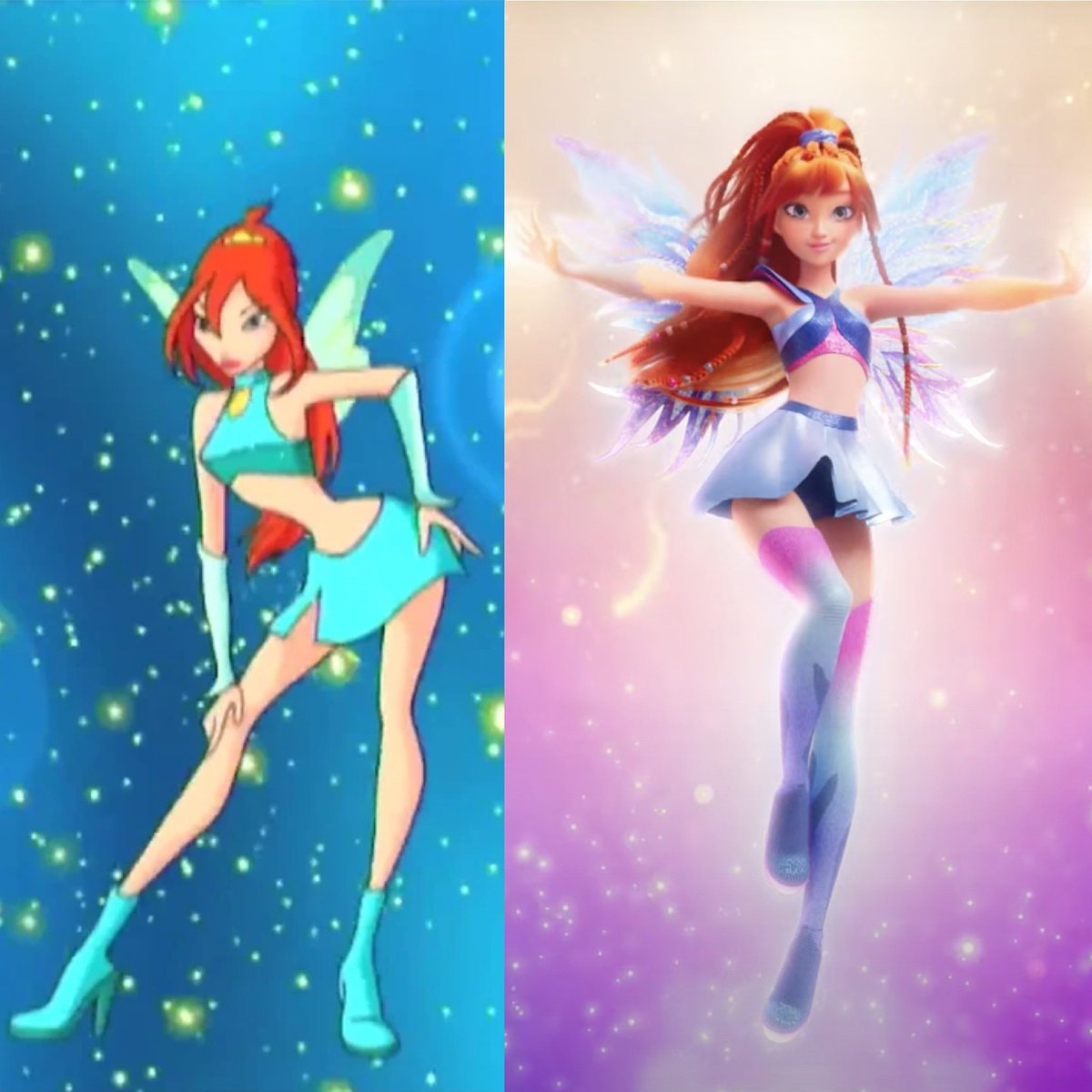Bloom 2004 Vs Bloom 2025 #WinxClub #Winx #WinxClub9 #Winx9 #Reboot