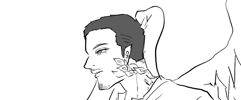 描きかけ🪶🐍🐅🐉 