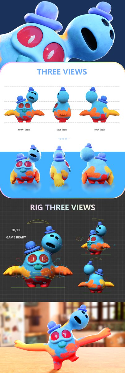 punidamps's tweet photo. Commission model

#FortniteCreative #UEFN #Fortnite https://t.co/c4gveeo9k7