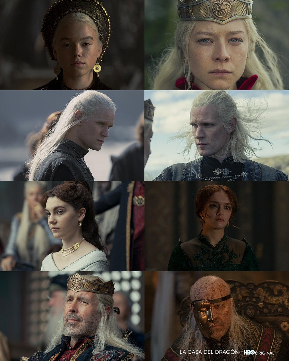 #HouseoftheDragonHV ･ 🅟ost
© 𝖯𝗈𝗋𝗍𝖿𝗈𝗅𝗂𝗈 →/ 𝗛𝗕𝗢

|LA 🎙️| Muchas cosas cambian en una temporada. Primer y último episodio de HOTD 🔥 ¿Qué momento fue tu favorito? (...) 𝘀𝘂𝘀𝗰𝗿𝗶́𝗯𝗲𝘁𝗲 para más noticias © HOTD.com.⠀