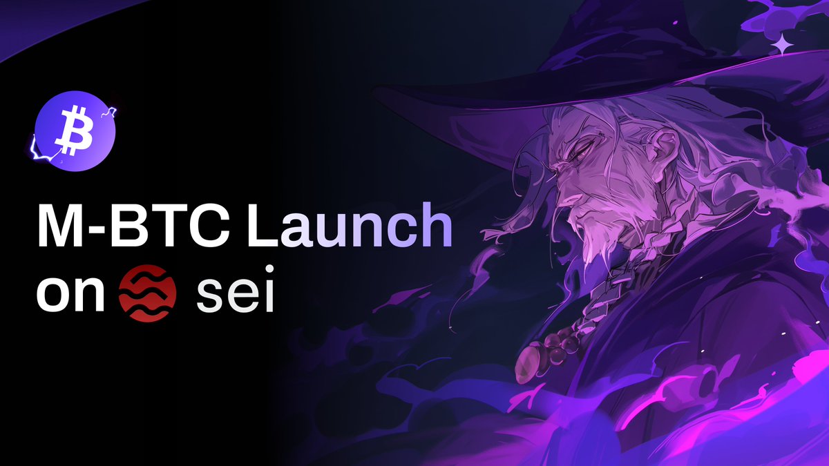 Merlin Chain (@merlinlayer2) on Twitter photo 🧙♂️ Merlin Chain x <a href="/SeiNetwork/">Sei</a>  
We're thrilled to announce a strategic collaboration between Sei and <a href="/MerlinLayer2/">Merlin Chain</a> to bring M-BTC to the Sei Network!  
💧 By bringing M-BTC to Sei, we’re unlocking expanded yield and liquidity opportunities for Bitcoin holders on both networks. 🧙♂️ Merlin Chain x <a href="/SeiNetwork/">Sei</a>  
We're thrilled to announce a strategic collaboration between Sei and <a href="/MerlinLayer2/">Merlin Chain</a> to bring M-BTC to the Sei Network!  
💧 By bringing M-BTC to Sei, we’re unlocking expanded yield and liquidity opportunities for Bitcoin holders on both networks.