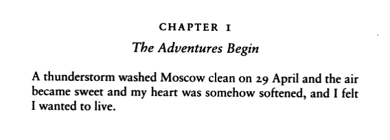 ― Mikhail Bulgakov, A Dead Man's Memoir