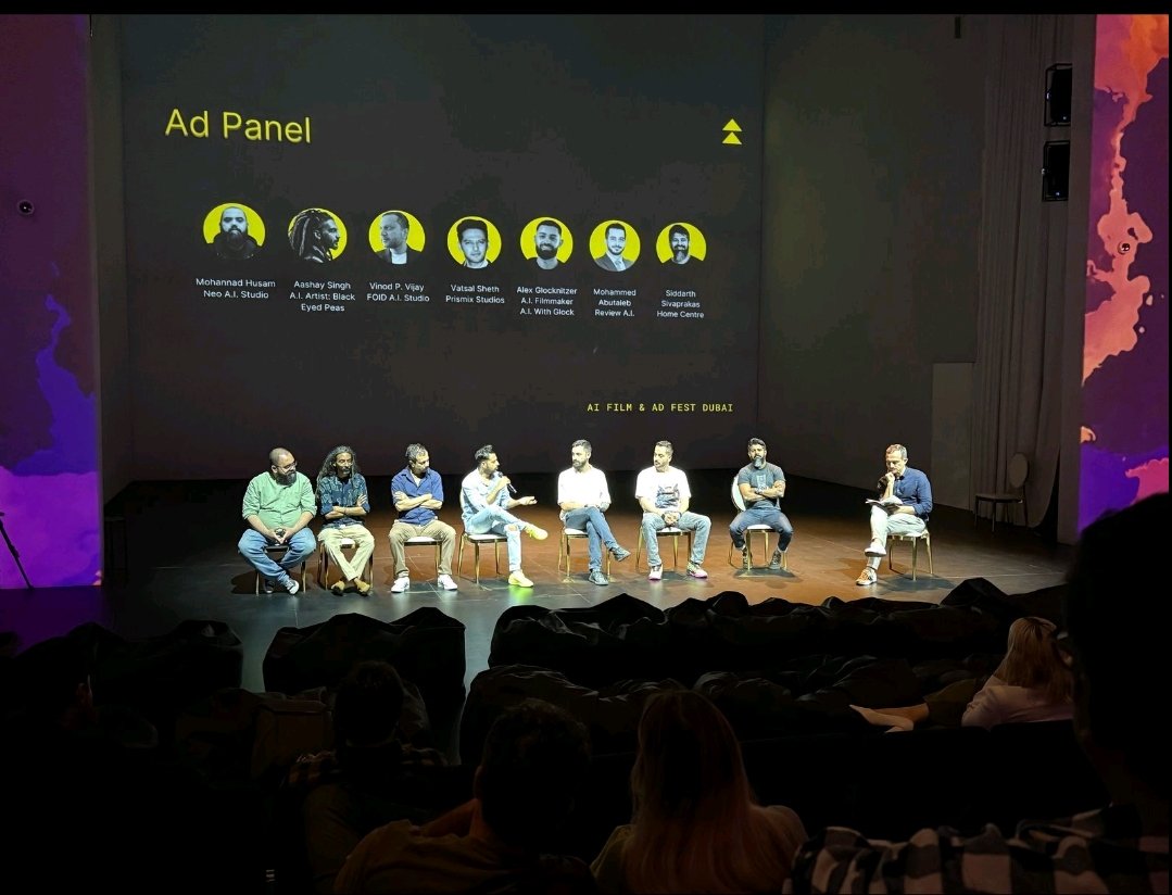 Aashay Singh (@aashay_singh) on Twitter photo I had an amazing time in Dubai <a href="/FilmFestivalAi/">AI Film Festival Amsterdam</a>
Was energizing to meet all the fellow artists and to see a tremendous crowd reaction to projects I have been involved in.
#Dubai #ai #AIArtistCommunity I had an amazing time in Dubai <a href="/FilmFestivalAi/">AI Film Festival Amsterdam</a>
Was energizing to meet all the fellow artists and to see a tremendous crowd reaction to projects I have been involved in.
#Dubai #ai #AIArtistCommunity