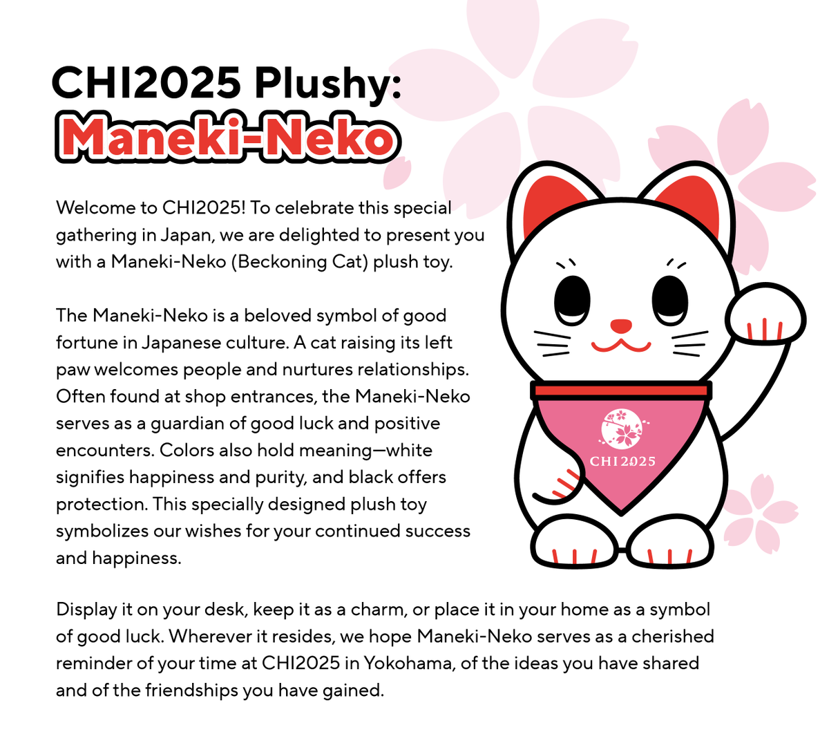 私が歩けない間に ManeCHI-Nekoは売り切れちゃったみたい．余るよりは良かったけど，せっかくなので商品説明文も掲載しちゃおう．  招き猫のアイデアが出たときには右手と左手の違いも知らなかったけど，結果的には色んな意味で優れたお土産になって良かったかな ...