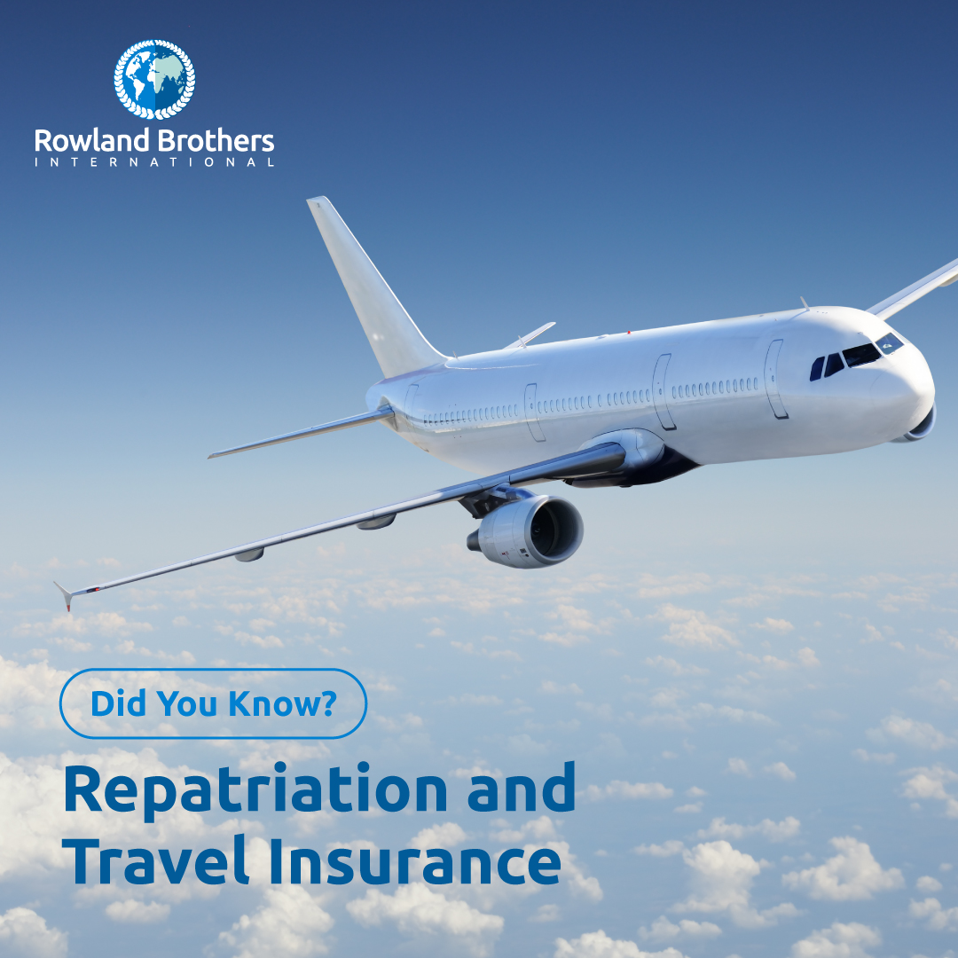 Many people don’t realise that travel insurance can be crucial in repatriation.

If you or a loved one frequently travel, it’s worth checking that repatriation is included in your policy, it can make all the difference in an unexpected situation.

#RowlandBrothersInternational