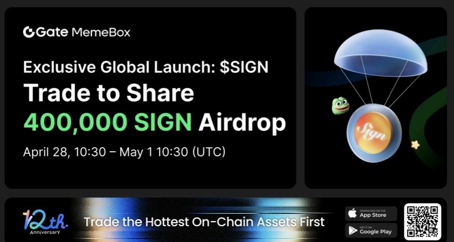 Crypt0Rachel's tweet photo. SIGN is blasting off on https://t.co/EQ4KS8PweJ MemeBox!

Trade &amp; grab 240 + 280 $SIGN — double rewards, double moon!
500 + 1,000 spots — first come, first served!

Join the airdrop now:
 https://t.co/0VSePYrca8

#SignLaunch #Gateio #MemeBox2 #100xGems https://t.co/MSNaoAIzzR
