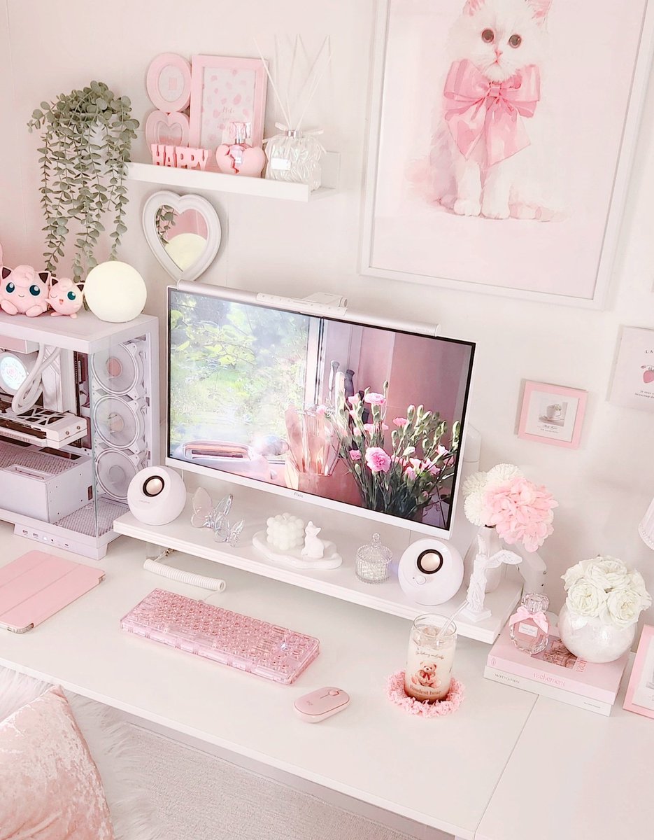 moon___noa's tweet image. 🌷🫧🎀‧⁺ ⊹
#desksetup