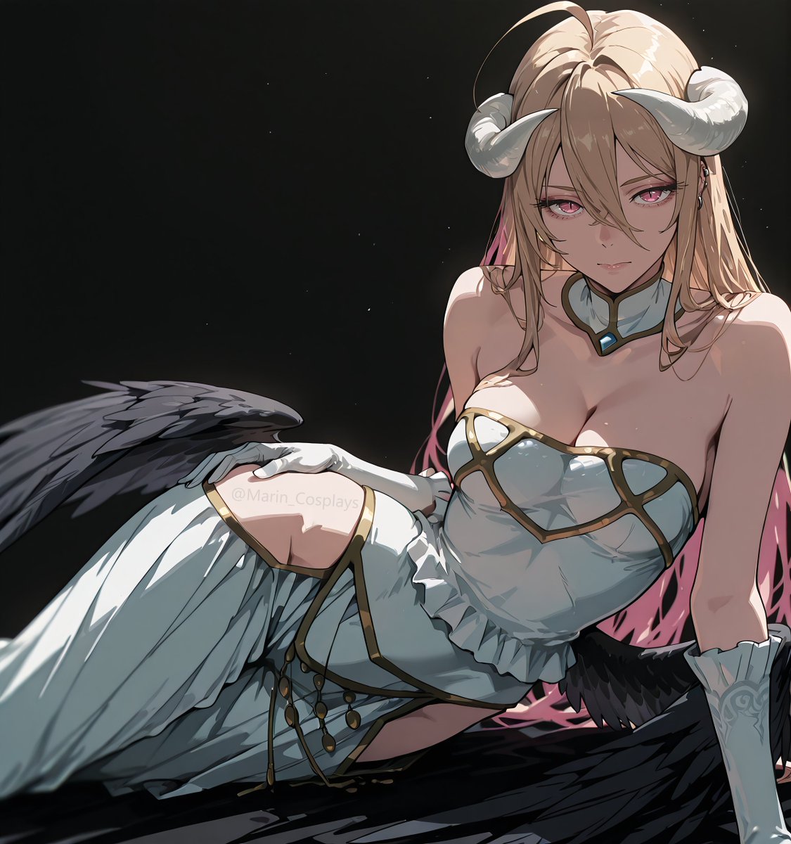 Marin_Cosplays's tweet image. #overload #anime
Marin cosplaying as Albedo pt3 (different style)