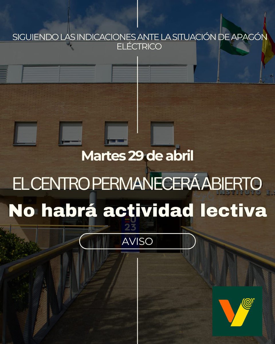 Información para el alumnado. #apagón