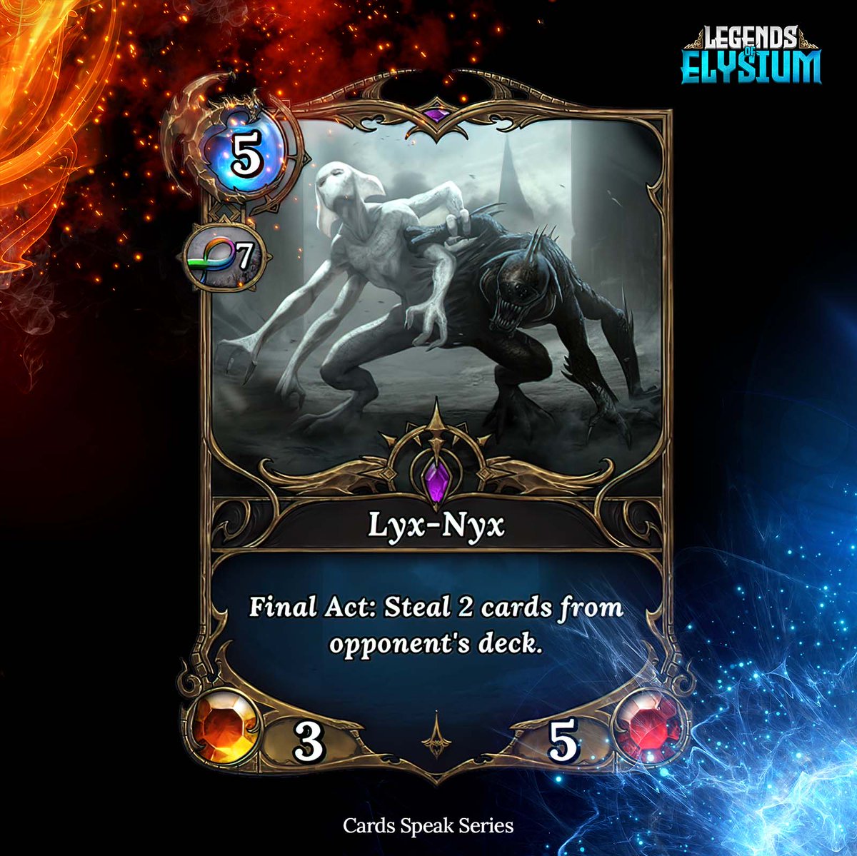 LegendsElysium's tweet image. “I don’t fight fair.
I steal your cards and beat you with them.” - Lyx-Nyx
#CardGame #LegendsOfElysium $LOE
