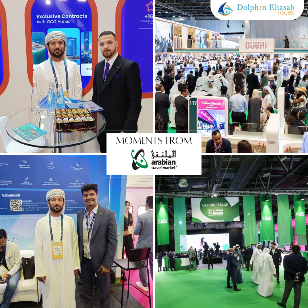 📍 Arabian Travel Market 2025 – Day 1 Highlights

Excited to be part of Arabian Travel Market 2025 in Dubai! 🌍 An incredible opportunity to connect with global travel professionals, showcase our unique offerings, and explore the future of tourism. Grateful for the inspiring