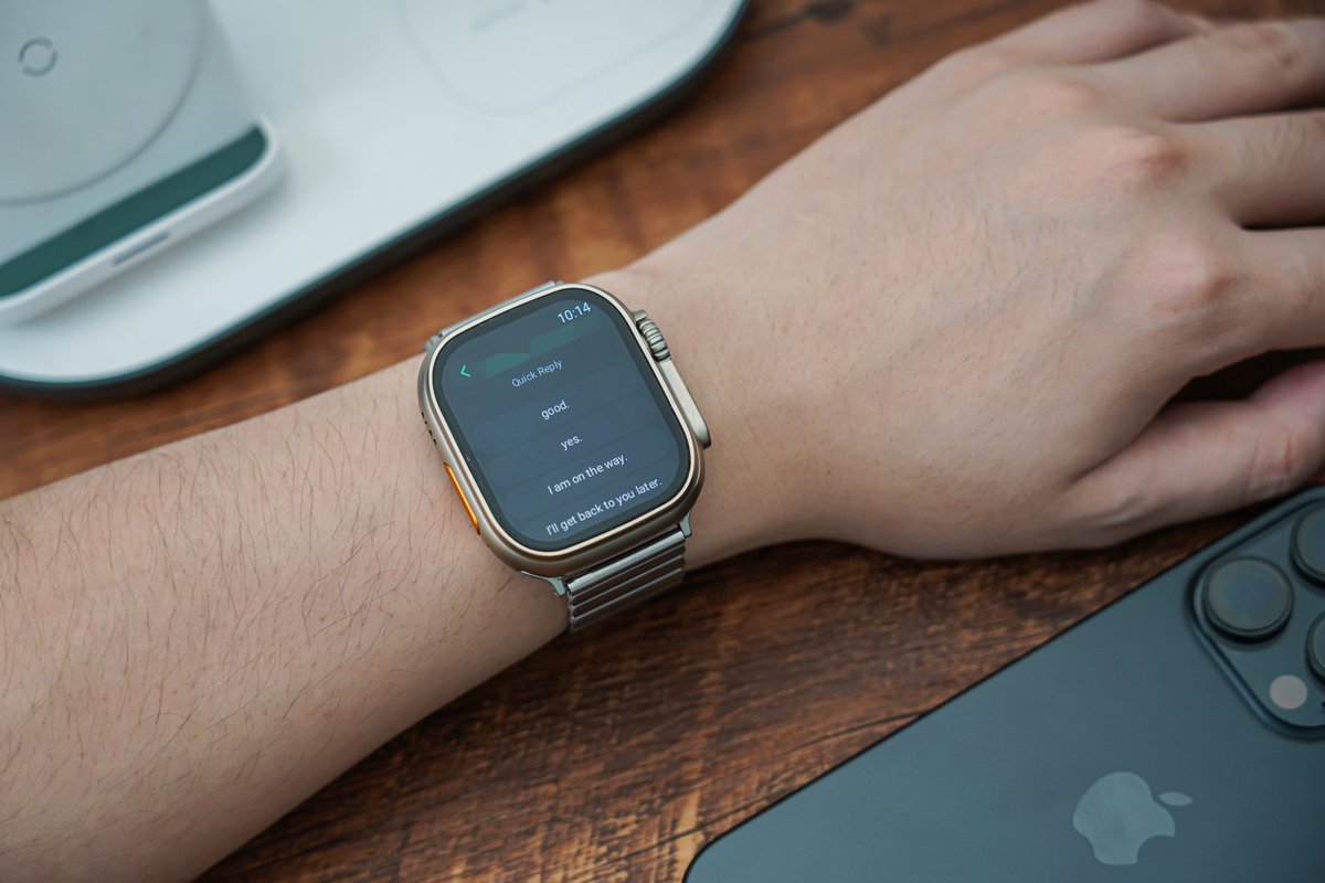 Running, biking, or hustling?
📲 Reply to WhatsApp from your DT ULTRA 10 watch — no need to reach for your phone.
💬 Android only.