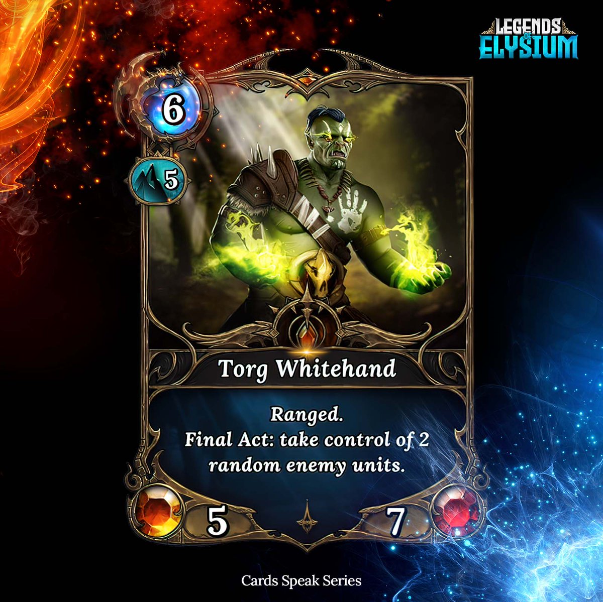 “When I die, I take your units.
So… who's really winning here?” - Torg Whitehand

#CardSpeak #LoE $LOE #TCG