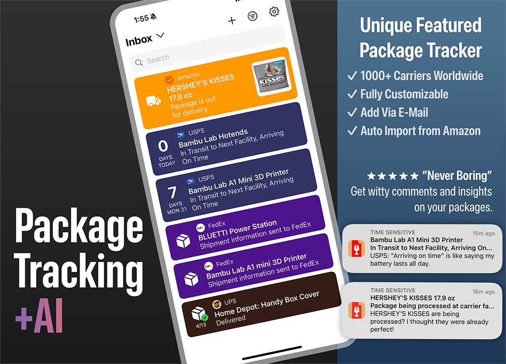 ShipShow Package Tracker for iPhone is now available! apps.apple.com/us/app/shipsho…