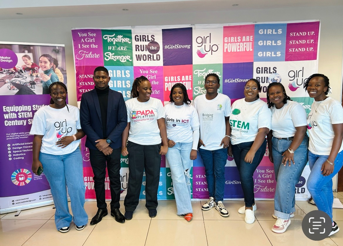 MatorDesign's tweet photo. Last Saturday, we had the pleasure of inspiring and equipping young girls with skills in robotics and AI, encouraging them to pursue careers in STEM.

Many thanks to GirlUp Zimbabwe for collaborating with us in celebrating the international day of Girls in ICT. https://t.co/TFGwuE53nY