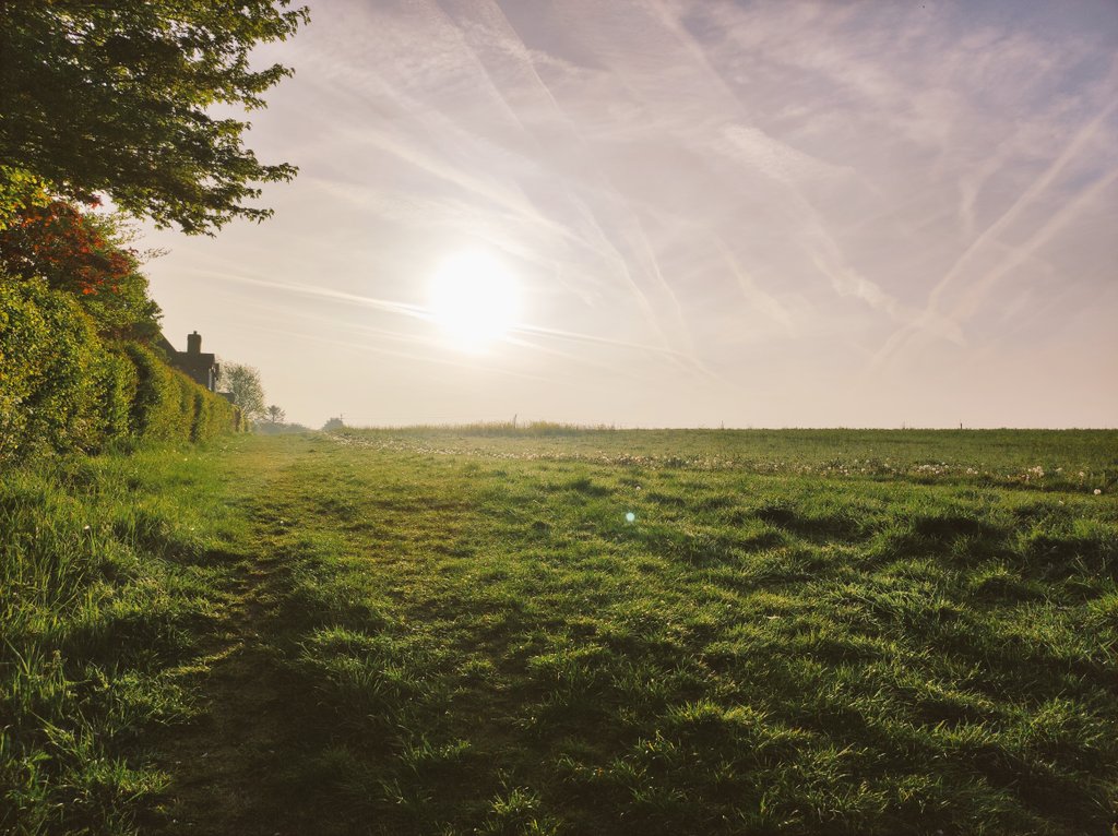 A fabulous walk to start the day here in Nettleham