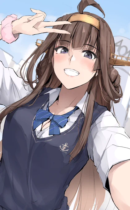 4人揃った!今日からここの生徒になります 