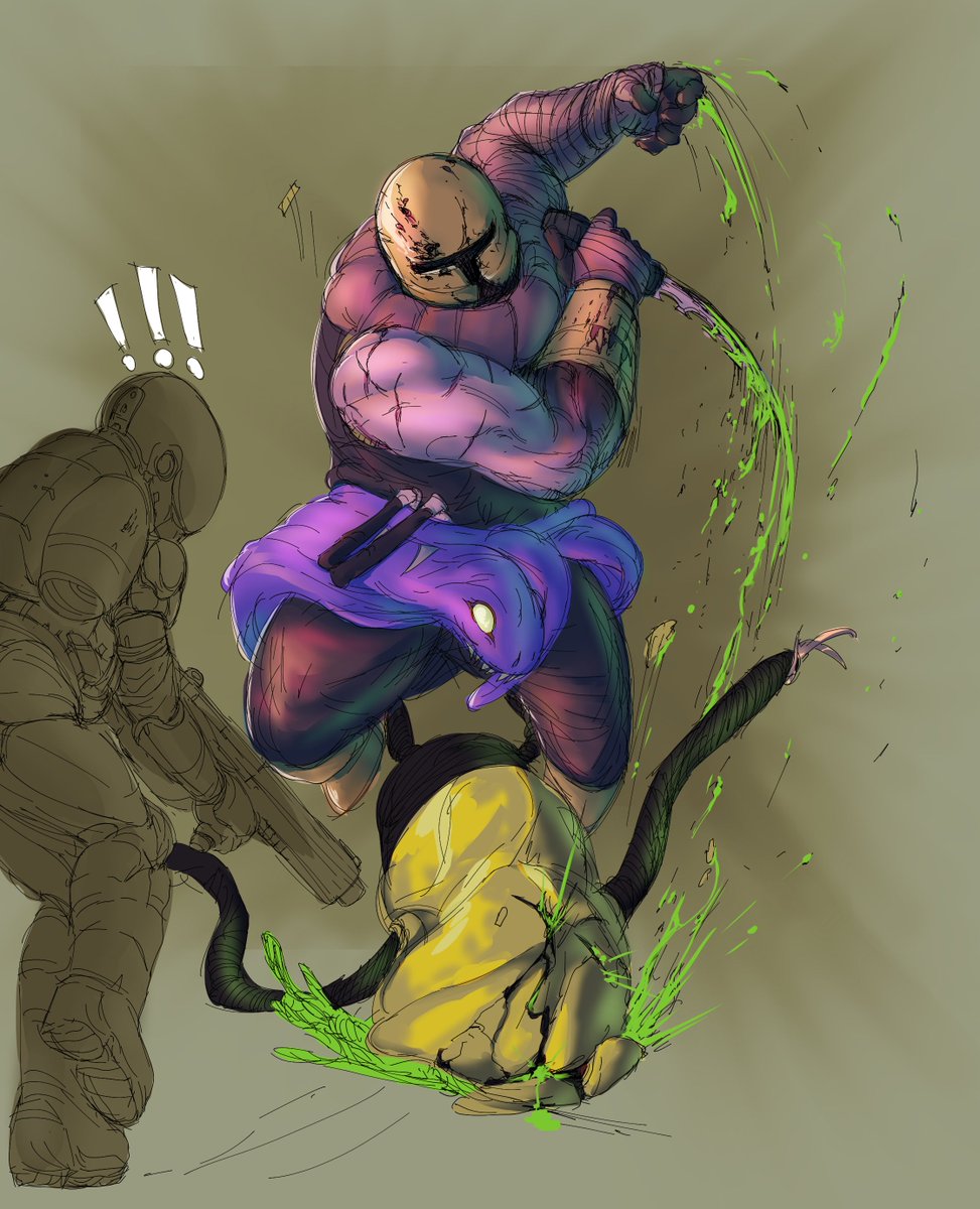 Vertigouge's tweet photo. risk of rain 2 survivor oc https://t.co/yPOco5VPD4