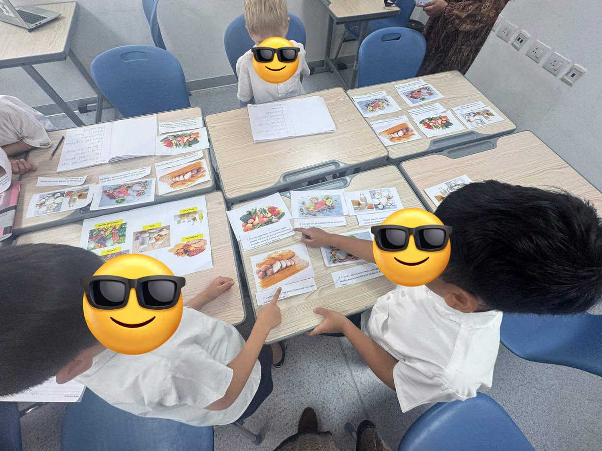 Year 2 #MLLs had an enriching experience learning about food groups with a fun hands-on activity! They matched definitions to pictures and discussed the importance of each group in the food pyramid. 
#foodeducation #multilinguallearners <a href="/TBS_Delhi/">TBS Delhi</a>