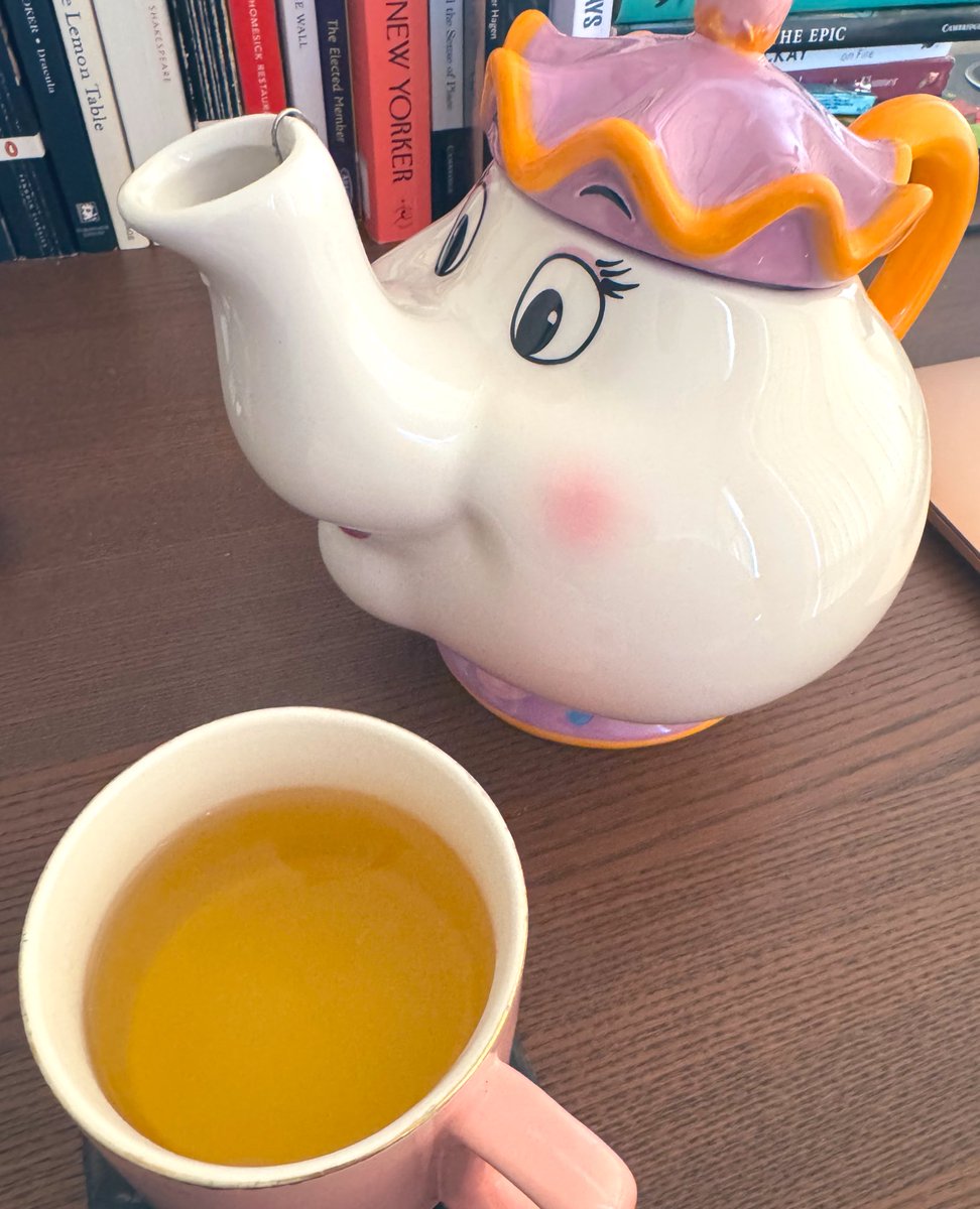 AnnieWithBooks's tweet photo. When you’re still sick but you need to be cheered up whilst drinking tea. 

#pepperminttea #fortnumandmasontea #disney #disneyhome https://t.co/JKiwnjAy4B