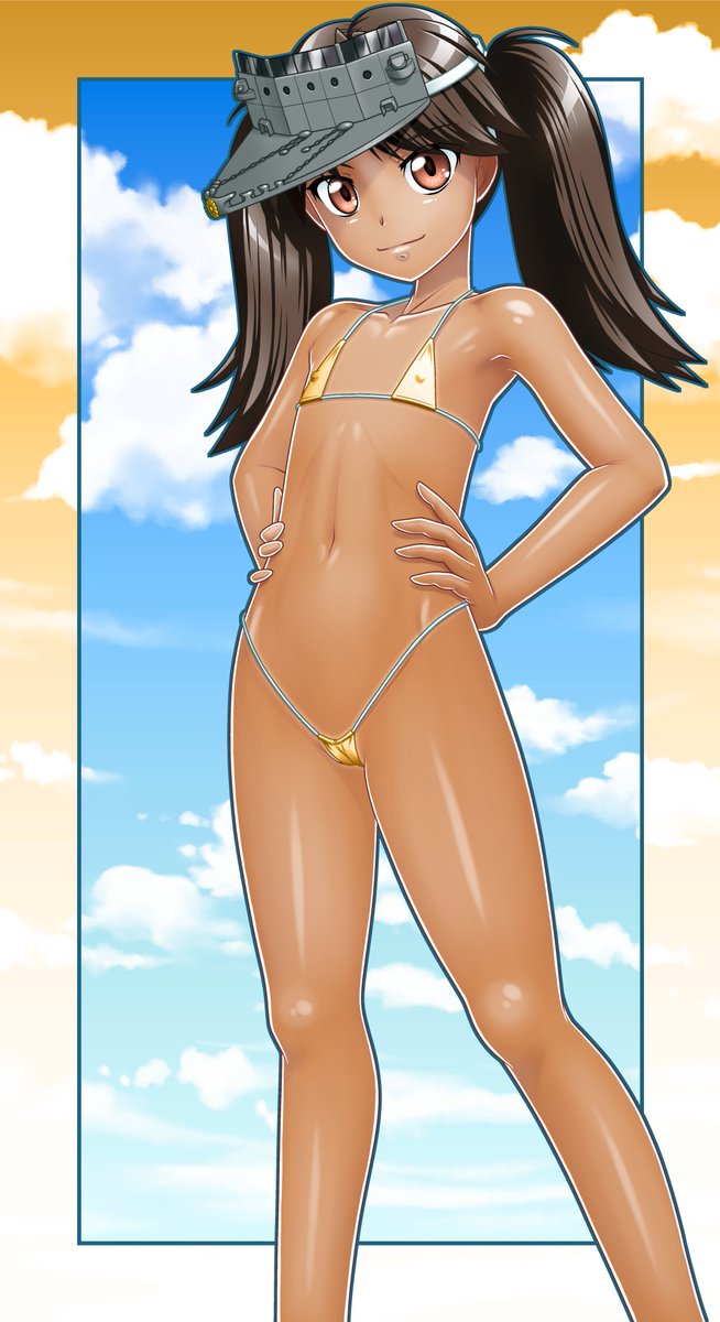 金水着艦隊(てかエロ水着艦隊) 