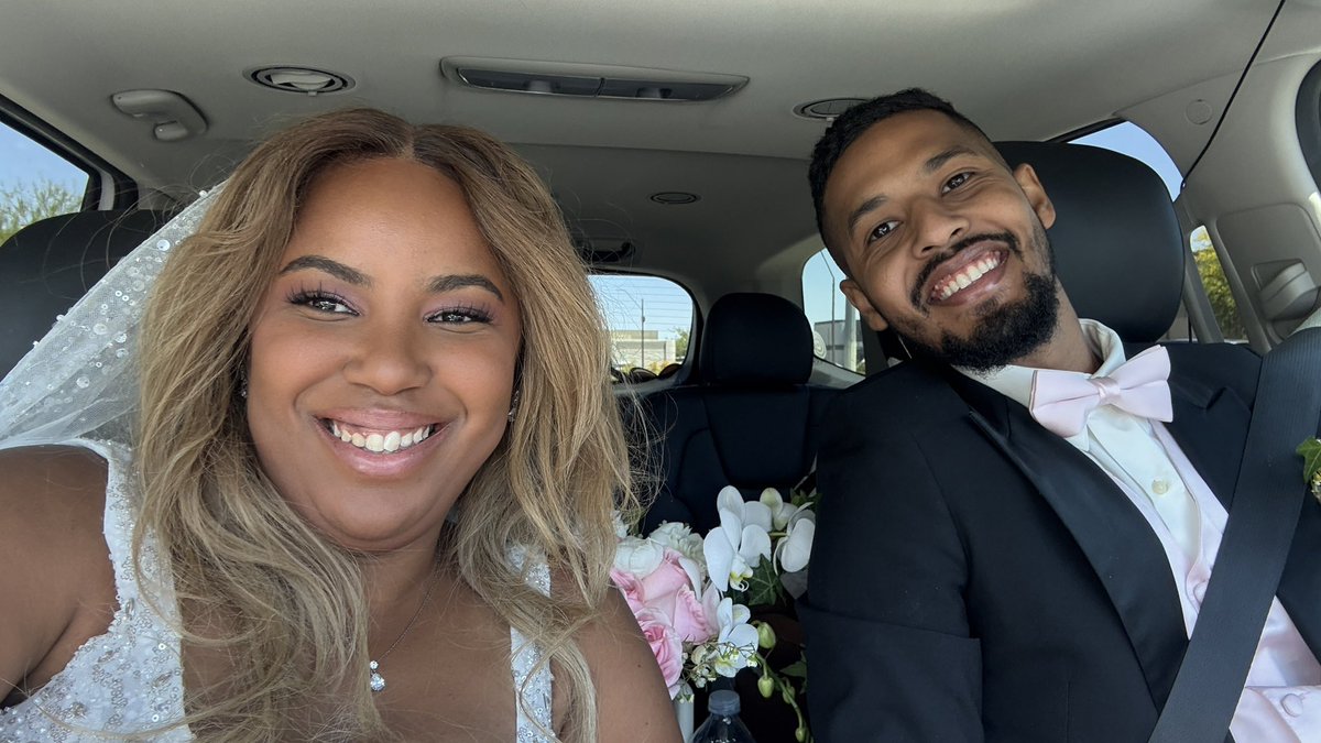 NailahSimpson's tweet photo. Mind you we started talking on twitter 🩷💍 https://t.co/F7sYCJpIwL