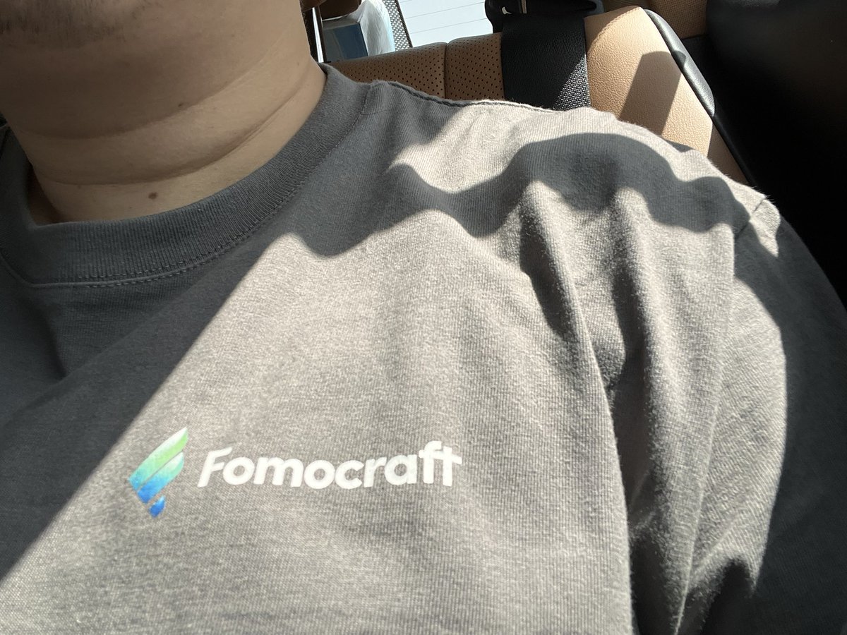 GM from Dubai. 

Already out and about catching up with friends in the space, builders and our PortCo.