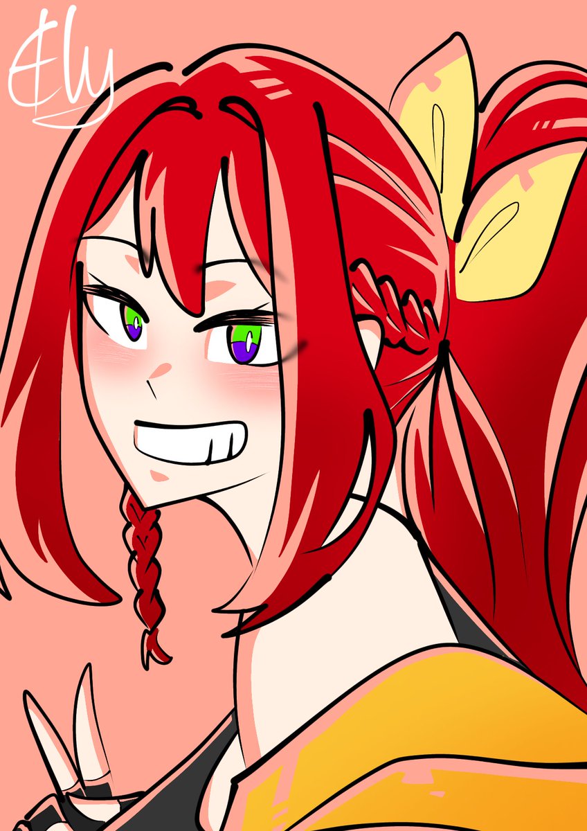 Doodle! <a href="/EllyVtuber/">Elly 👽</a> 

#EllyArt #Vtubers #VTuberUprising