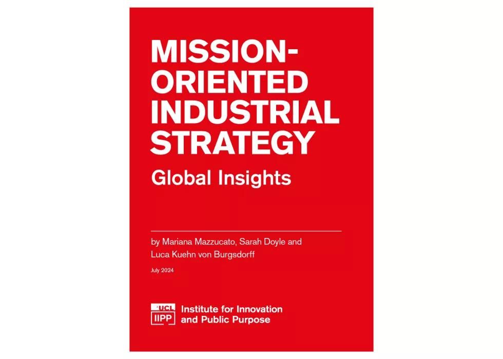 This morning at @InnovationZero, I’ve recorded a keynote to share how missions can drive our climate transition. Creating a low-carbon economy requires coherent industrial strategies that shape cross-sectoral innovation ecosystems, aligning public and private investment around