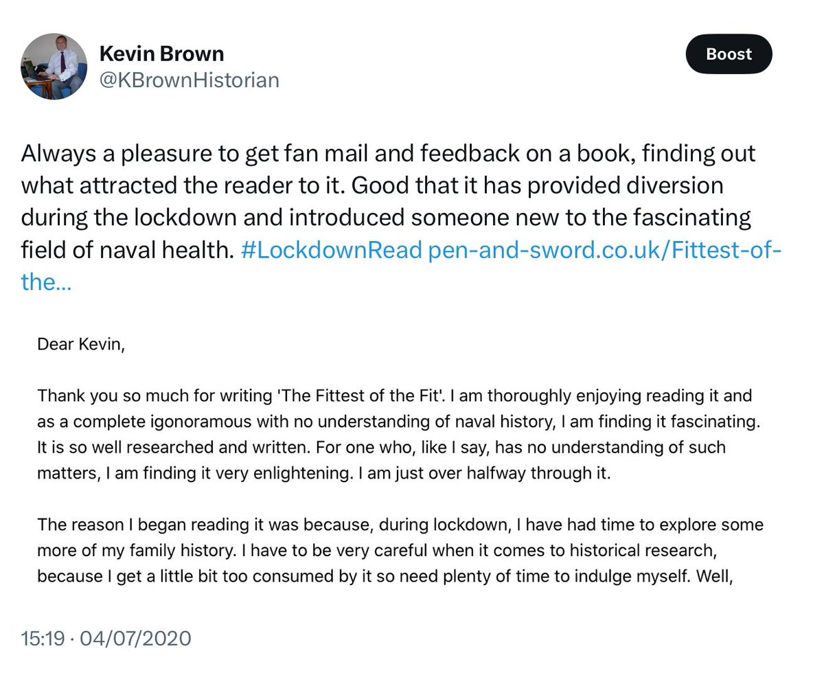 KBrownHistorian's tweet photo. Remember the days of lockdown reading? Pleased to have done my bit then. I hope people are still reading as much &amp; as deeply and widely, exploring new subjects as well as specific specialist interests. #LockdownRead a throwback. @SeaforthPub @wjprom https://t.co/bUQnzR8ytw