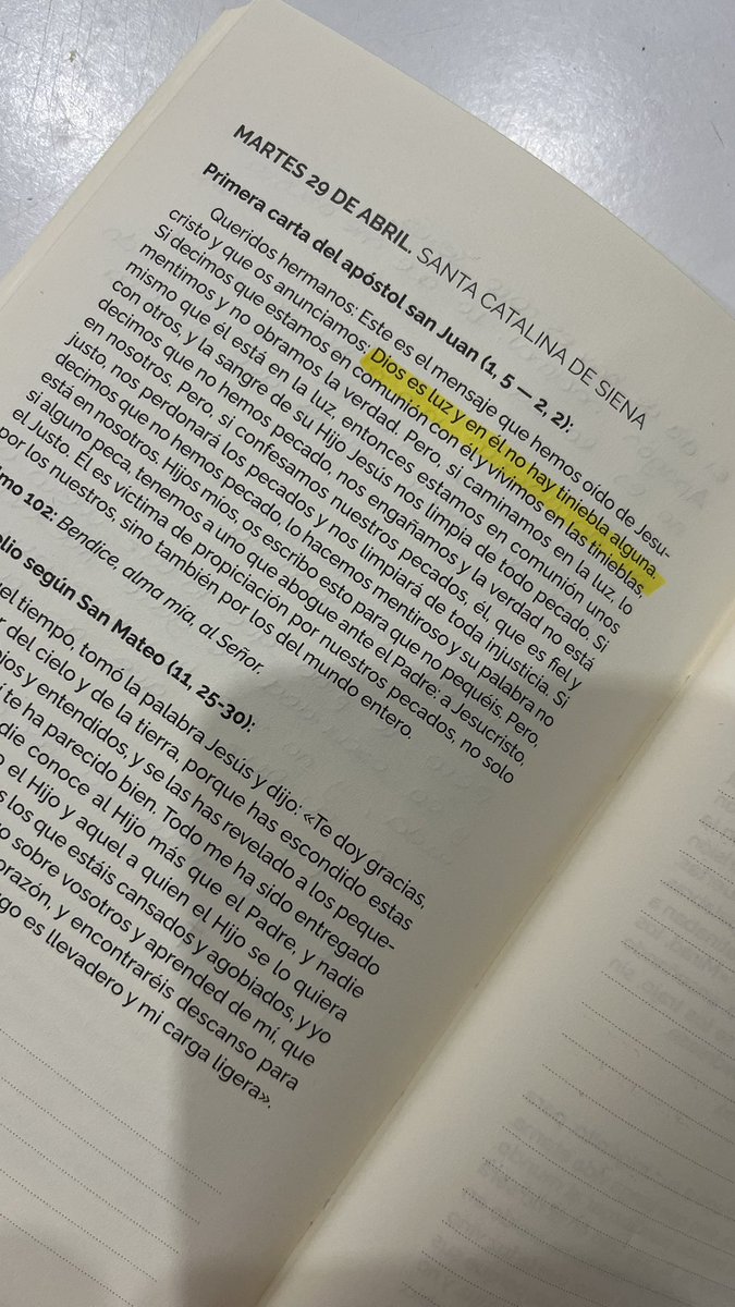 estdelavega's tweet photo. Que una de las lecturas de hoy sea esta no me parece casualidad https://t.co/NMm14ZrEqI