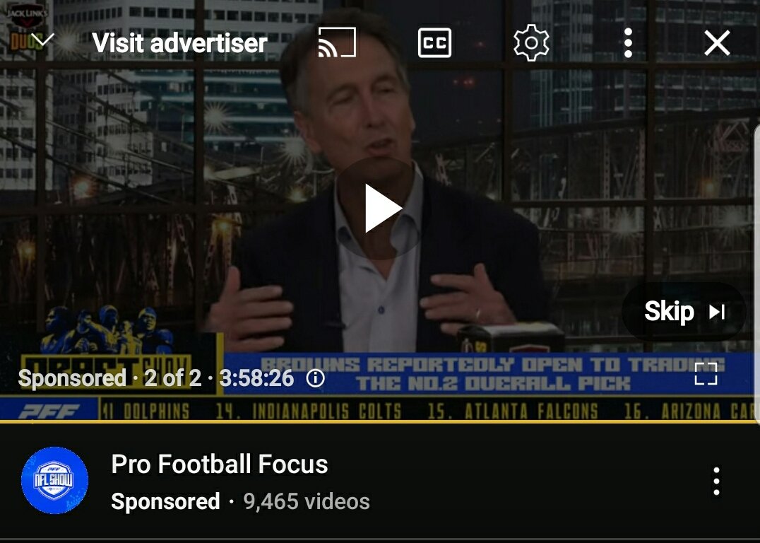 Holy shit, FOUR HOURS!? 
Bruh the horror on my face wen i seen it was a 4hr long ad, that is insane. Youtube crazy lmao