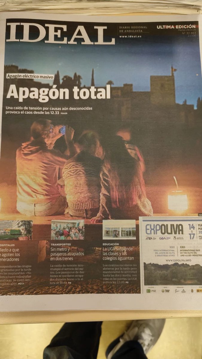 El periódico que más trabajo ha costado. Con una cobertura local de 14 páginas y portada. Hizo falta mucho trabajo y algún milagro. A veces, la suerte se pone de nuestra parte. Que es la de nuestros lectores