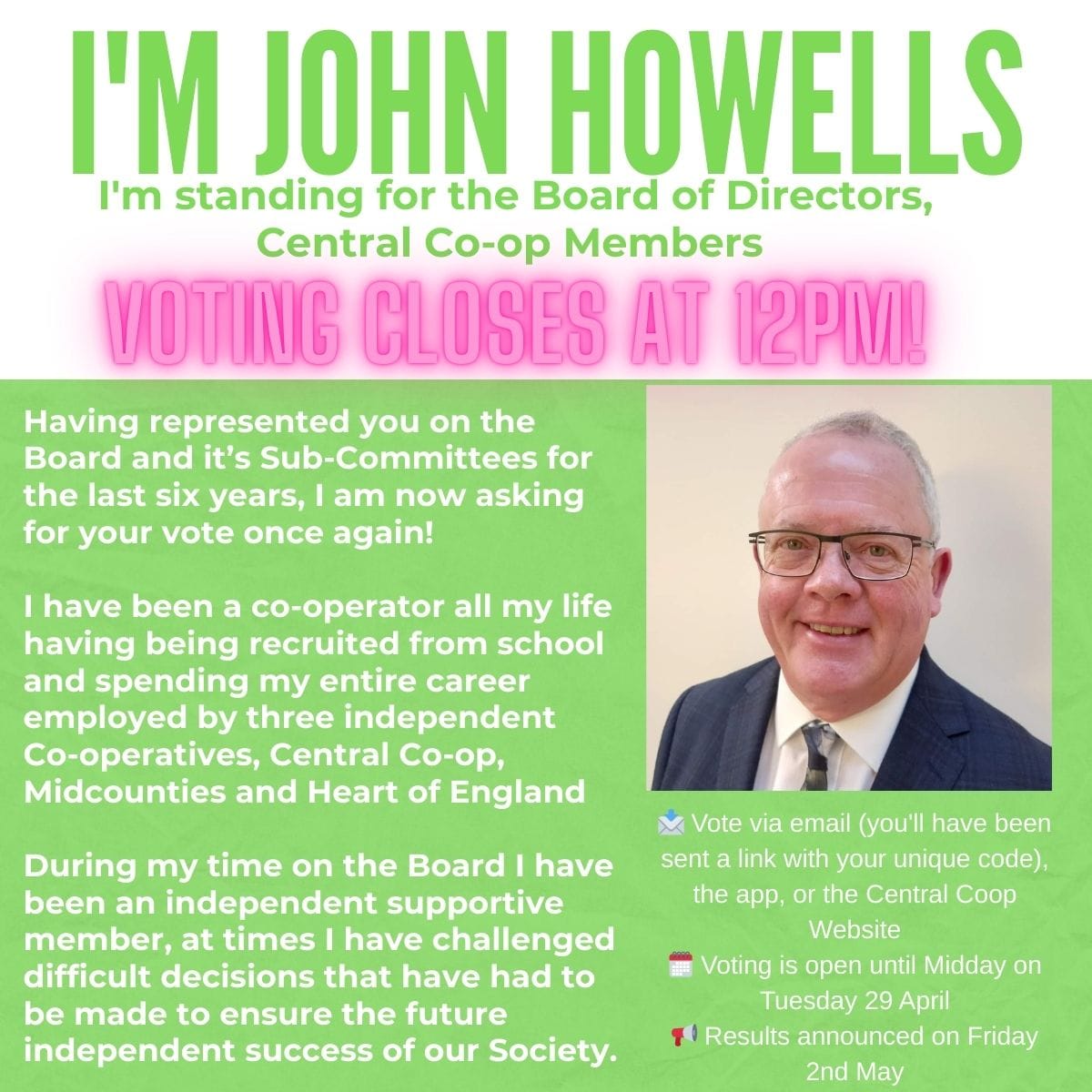 John Howells tweet media