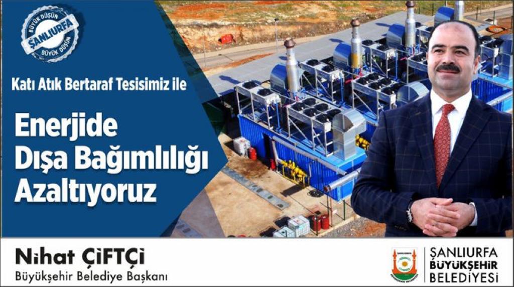 <a href="/omerag63/">Ömer Ağ</a> 3.5 yılda KATI ATIK TESİSİ 

Çöpler, Kurulan Katı Atık Bertaraf Tesisi İle Enerjiye Dönüşüyor.
Enerjide Dışa Bağımlılık Azalıyor. 

<a href="/nihatcftc/">Nihat ÇİFTÇİ</a> tarafından Şanlıurfa’ya kazandırıldı