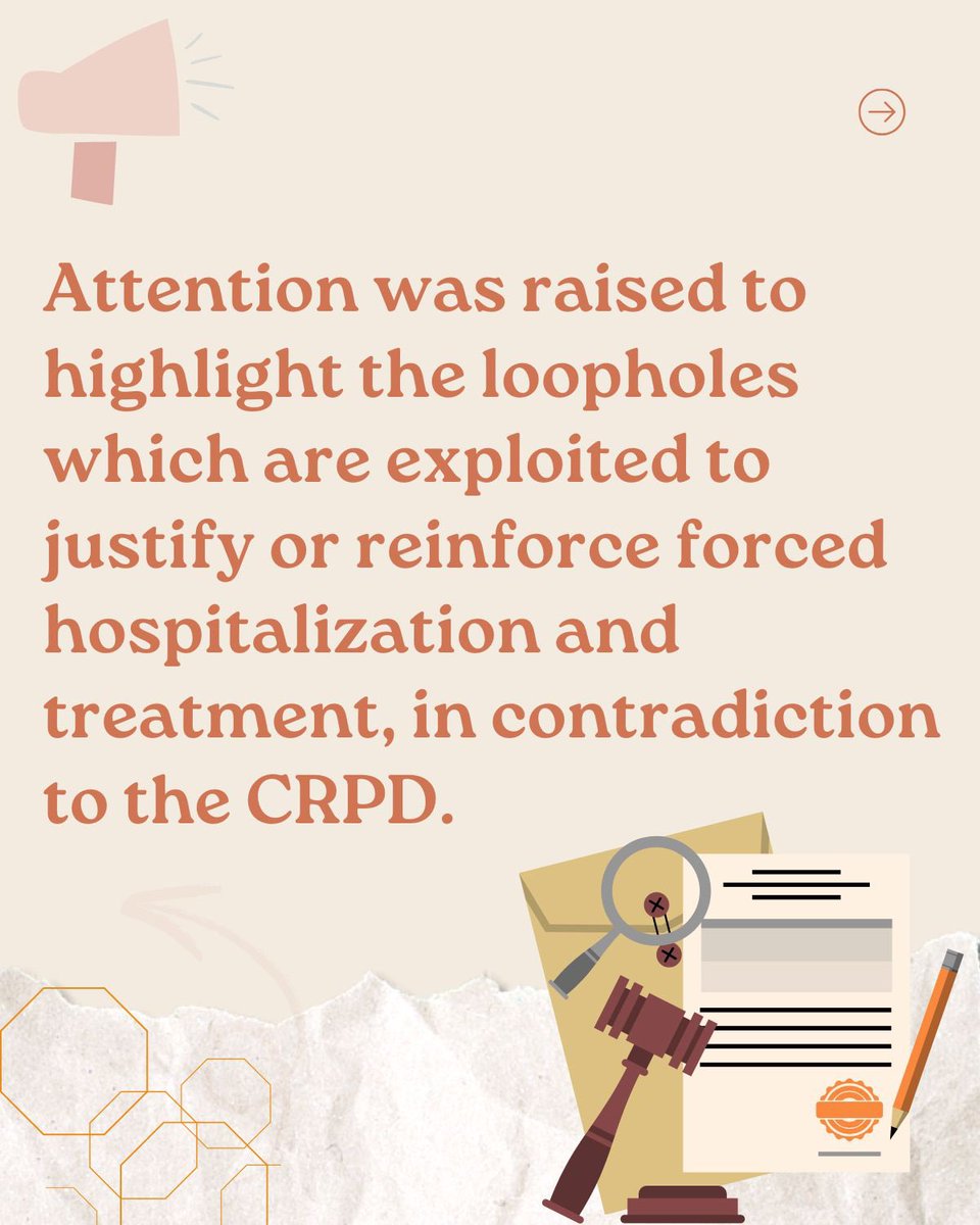 TCI_Global's tweet image. CHRUSP, WSO and TCI Global conducted a thematic briefing for CRPD Committee members pushing forward the call for deinstitutionalization and the total abolition of forced mental health treatment regimes.

#Deinstitutionalization #CRPD #HumanRights #NothingAboutUsWithoutUs