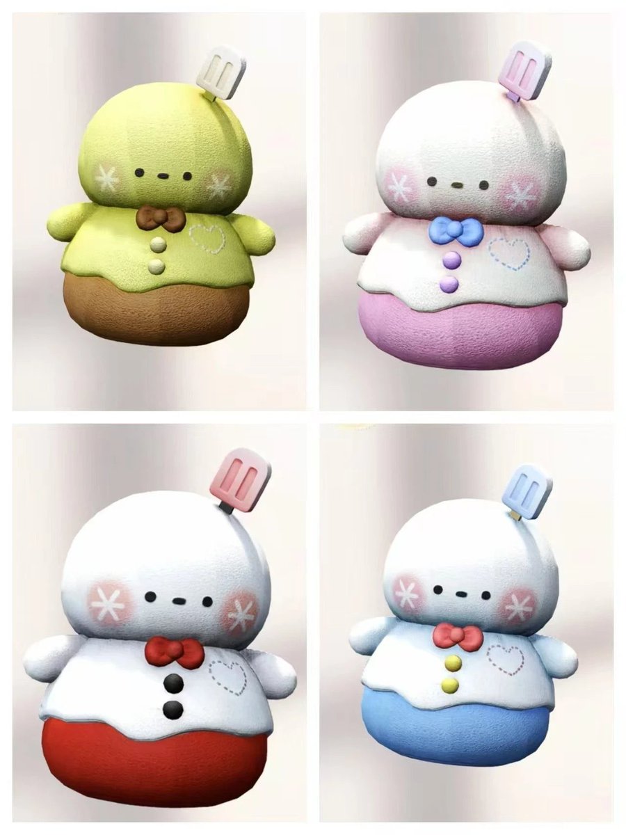 🇮🇩GO] LADS Zayne PVC Figure - Happy Snowmen ⛄️ 💰 EACH - IDR