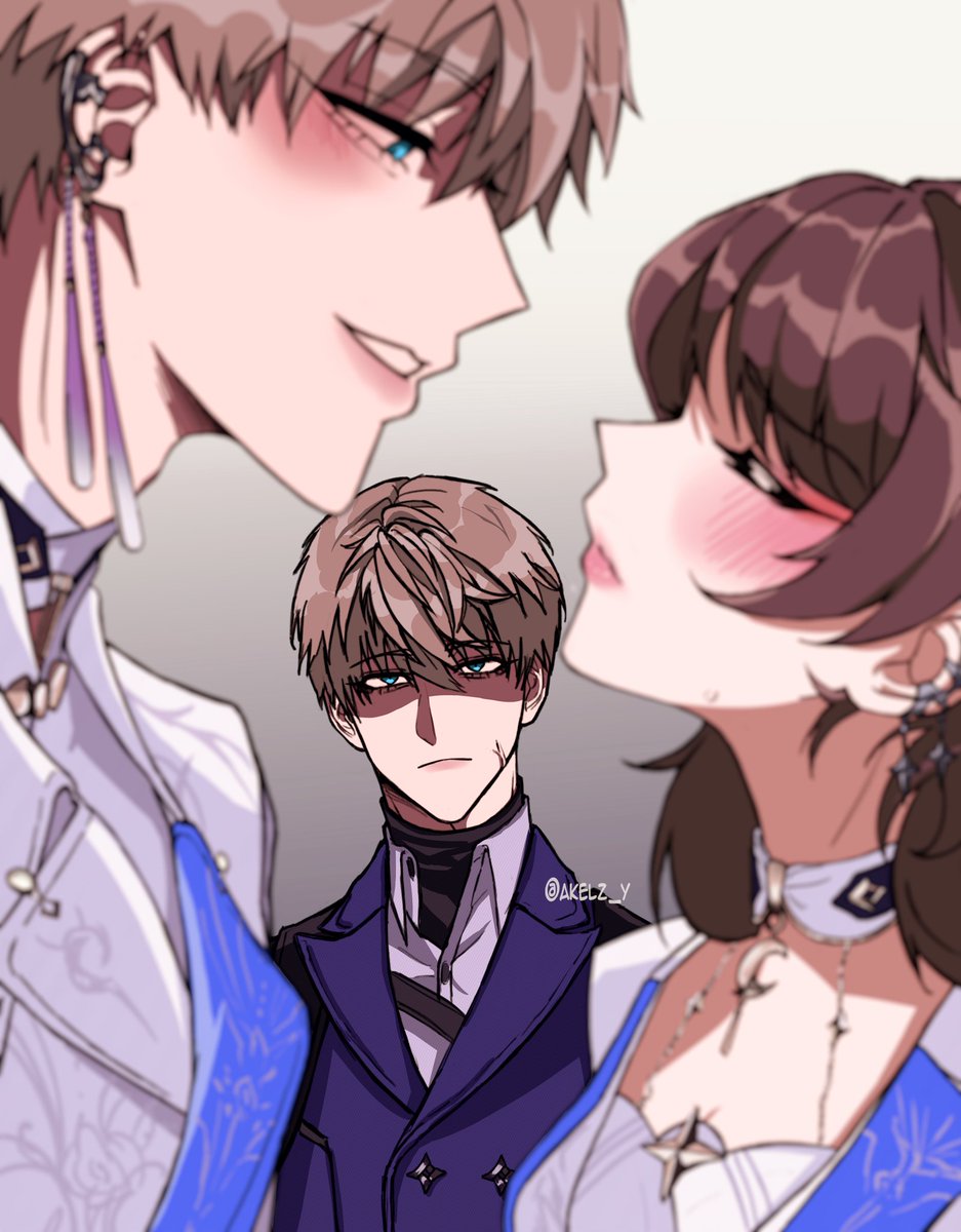 Someone's about to commit a crime 
#恋与深空 
#LoveandDeepspace 
#Xavier
