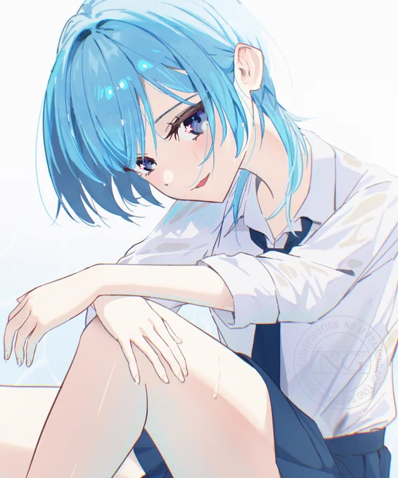 制服すいちゃん #ほしまちぎゃらりー 
